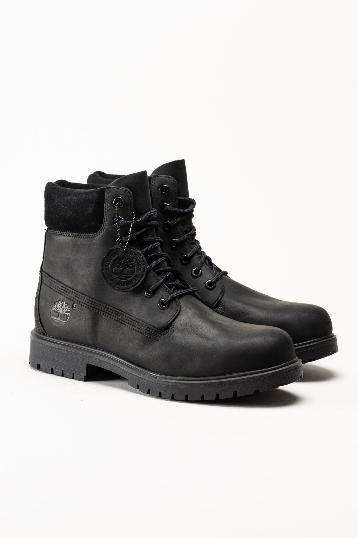 Timberland - Timberland 25 - Svarta snörkängor i oljad nubuck