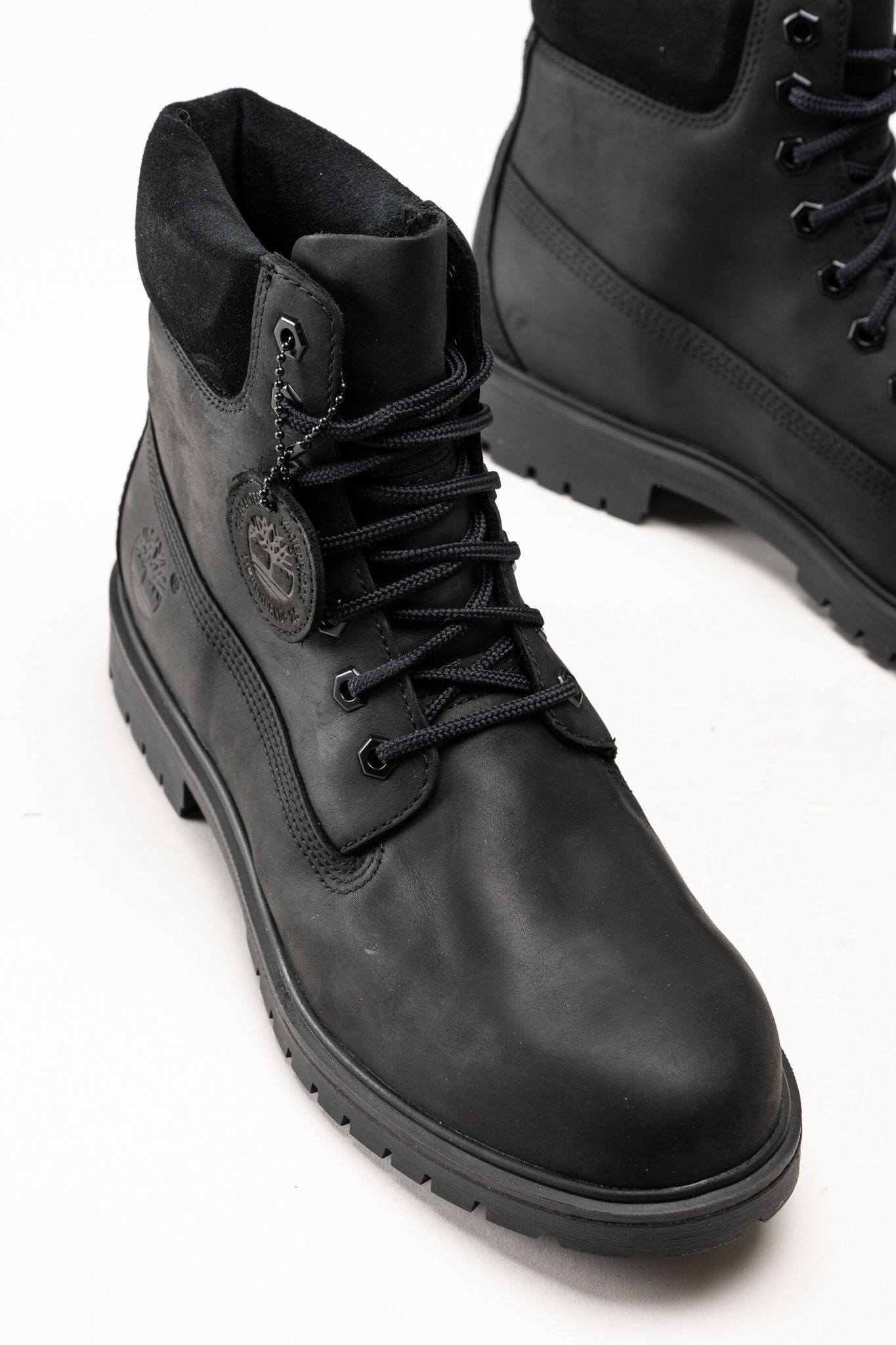 Timberland - Timberland 25 - Svarta snörkängor i oljad nubuck