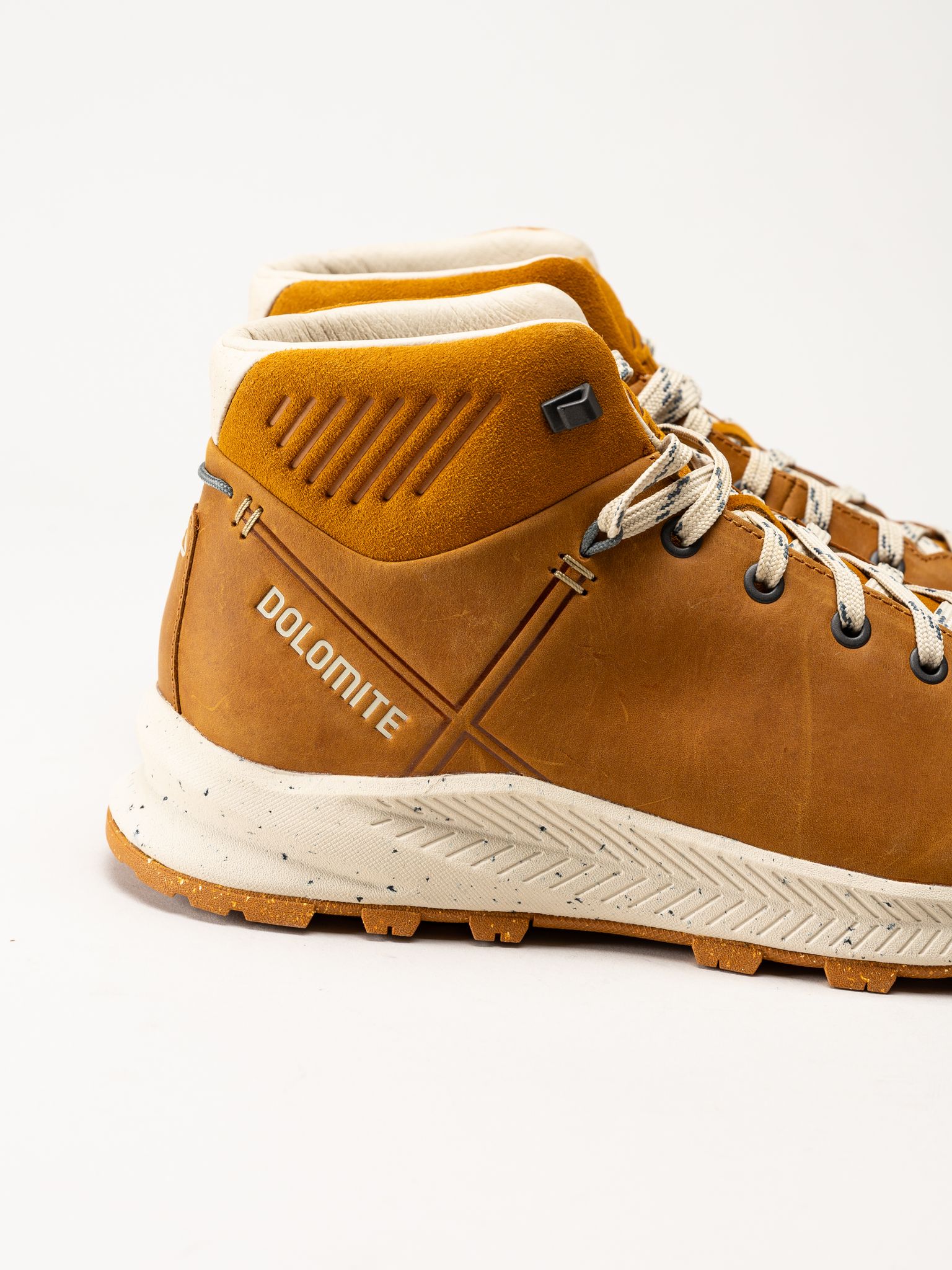Dolomite - Carezza Nabuk Mid Lt Ms - Gula promenadkängor i nubuck och mocka