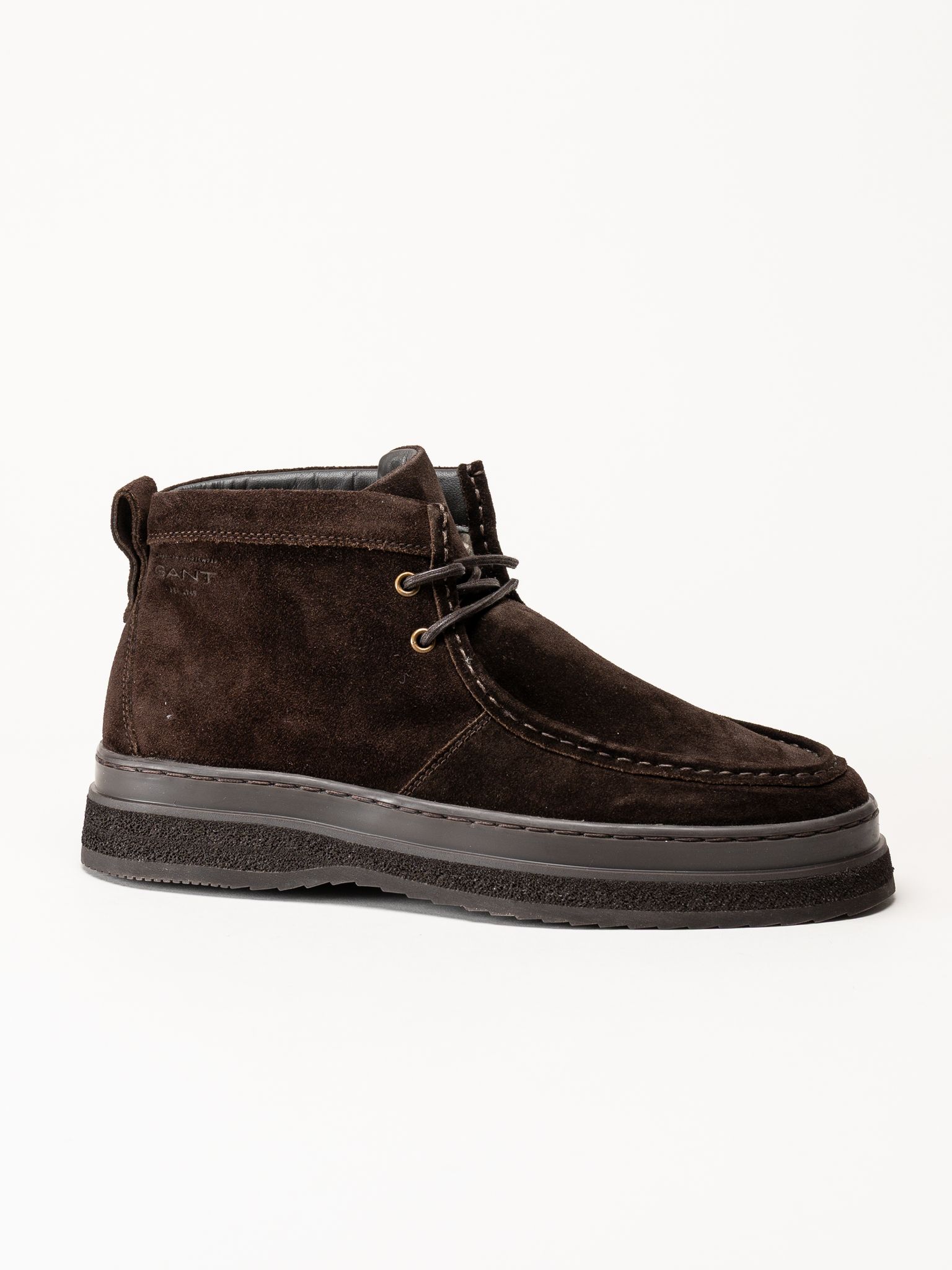 Gant Footwear - Blistown Mid - Mörkbruna fodrade boots