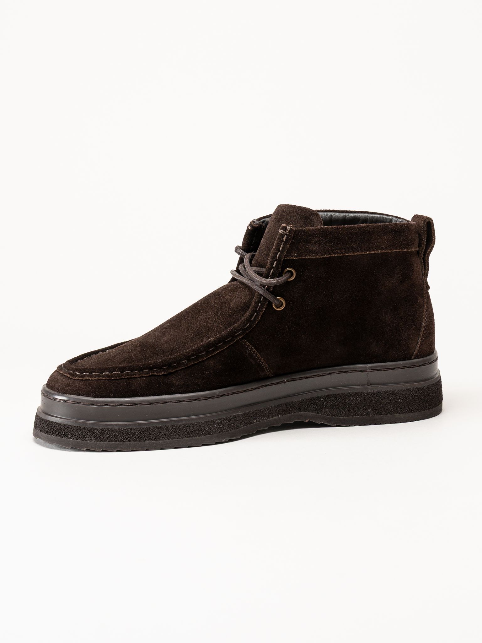 Gant Footwear - Blistown Mid - Mörkbruna fodrade boots