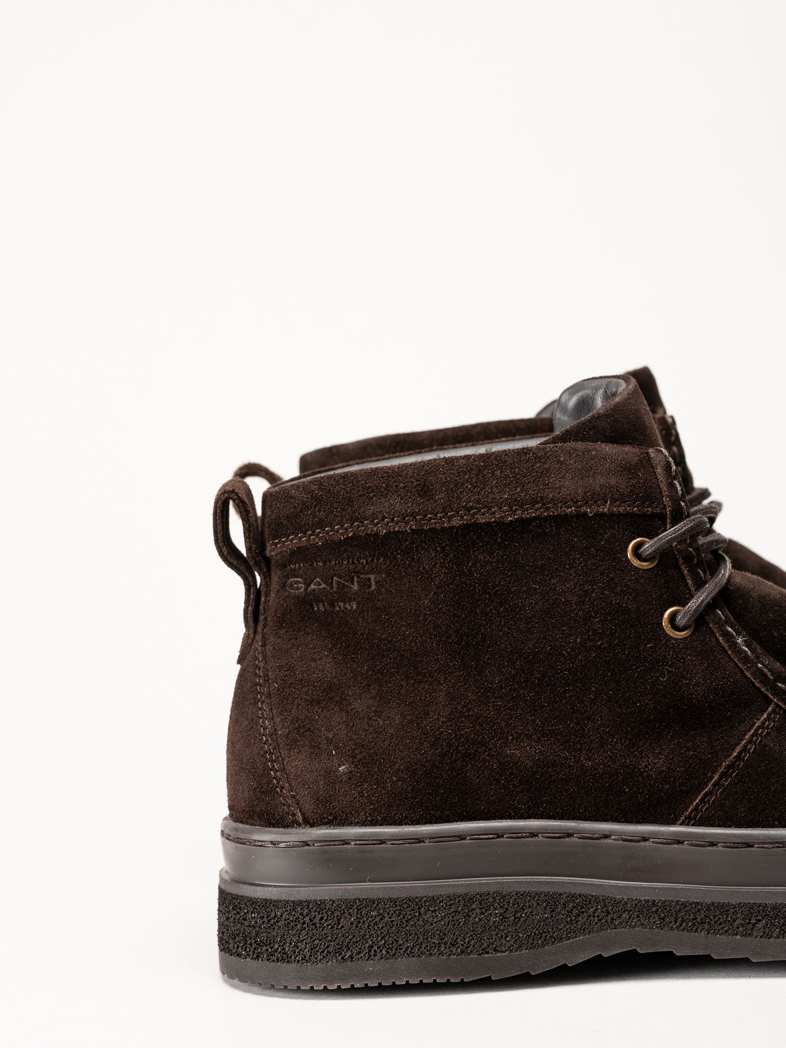 Gant Footwear - Blistown Mid - Mörkbruna fodrade boots