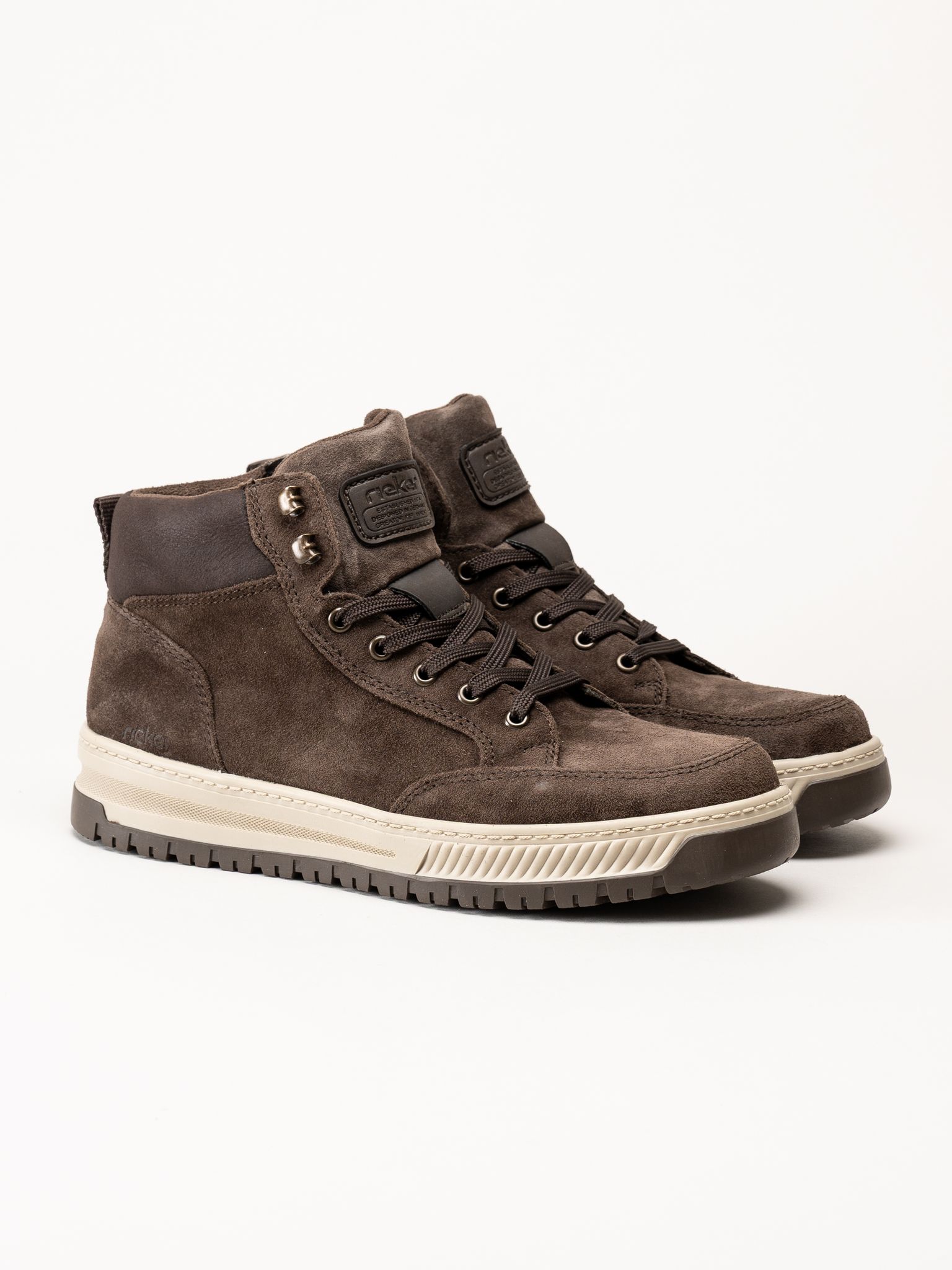 Rieker - Mörkbruna sneakers