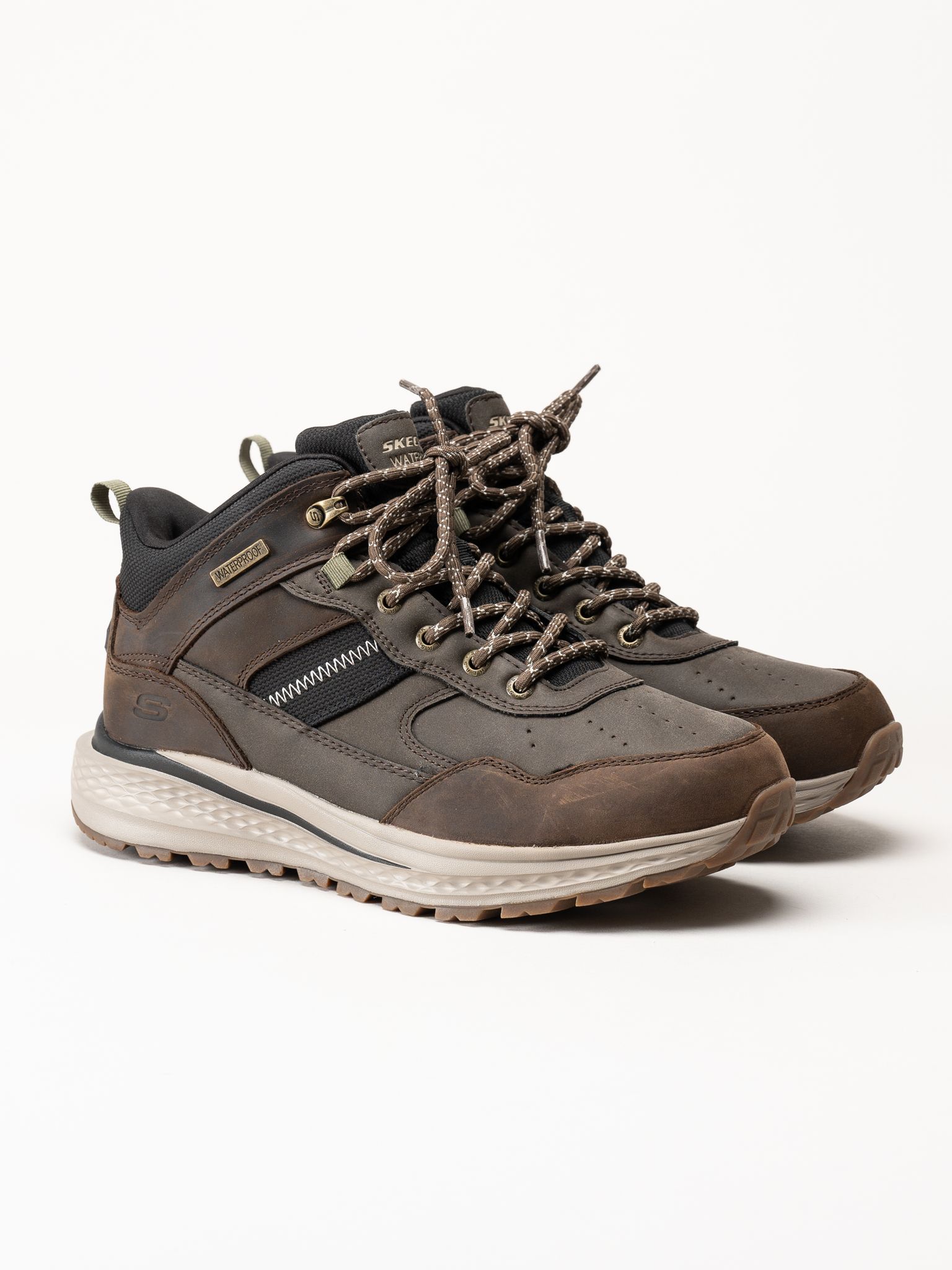 Skechers - Relaxed Fit - Bruna kängor