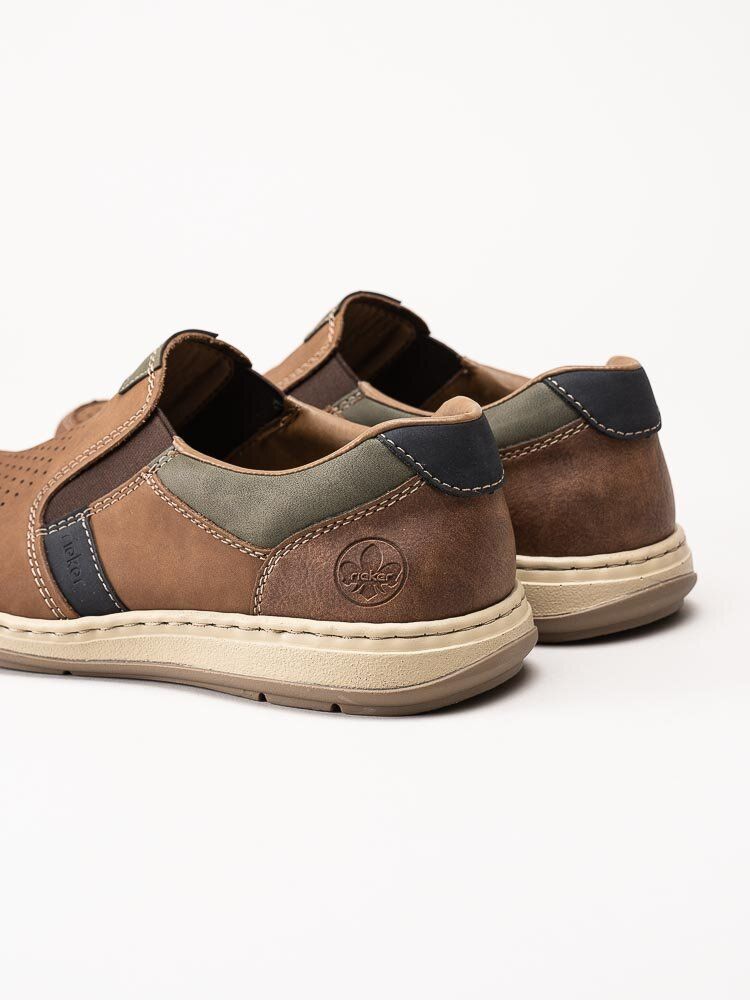 Rieker - Bruna slip on skor i nubuck