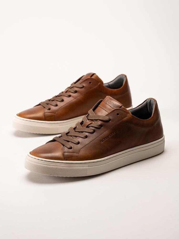 Björn Borg - SL100 Lea M - Bruna sneakers i skinn
