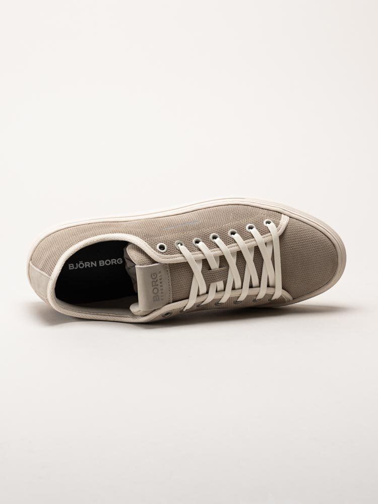 Björn Borg - SL100 CHP TRM m - Beige sneakers i mocka