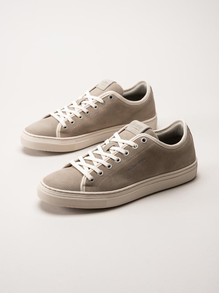 Björn Borg - SL100 CHP TRM m - Beige sneakers i mocka
