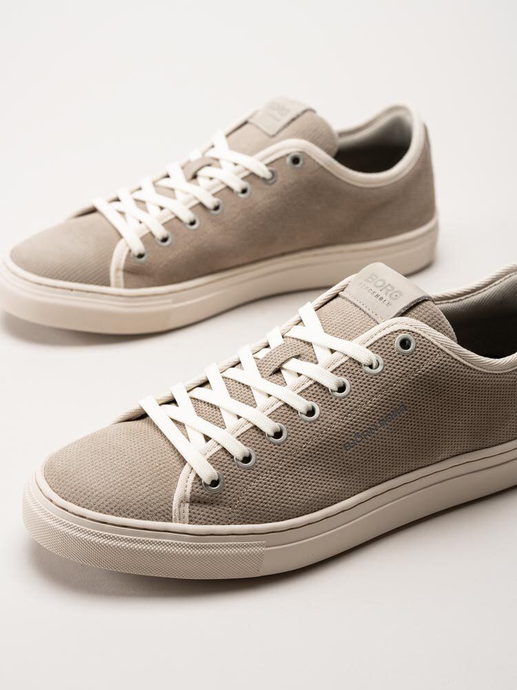 Björn Borg - SL100 CHP TRM m - Beige sneakers i mocka