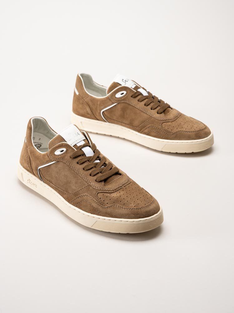 Sioux - Tedroso 704 - Bruna sneakers i mocka