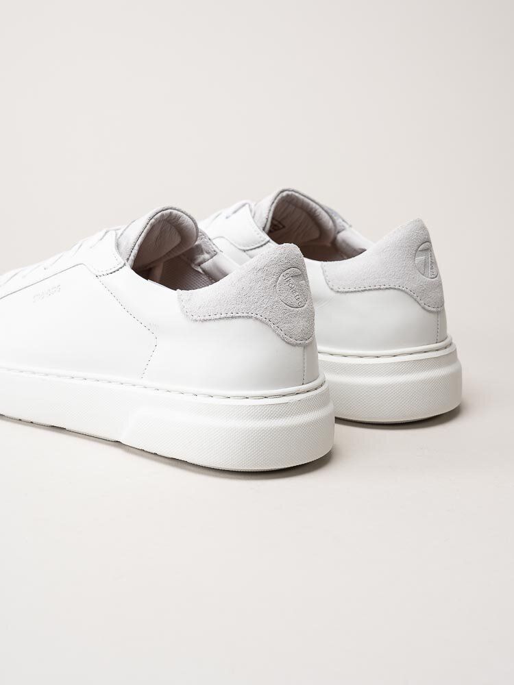 Strömberg - Gazzi - Vita sneakers i skinn