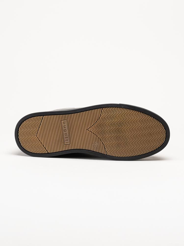 Bugatti - Svarta sneakers i skinn