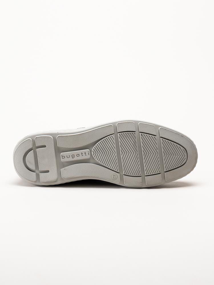 Bugatti - Mörkblå sneakers i textil