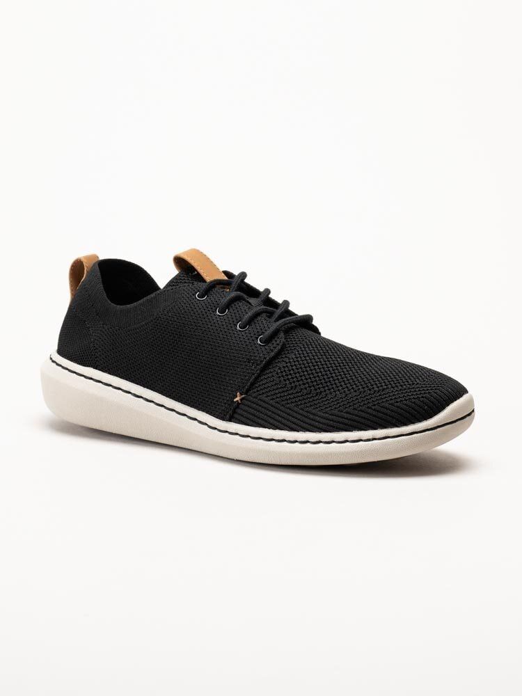 Clarks - Step Urban Mix G - Svarta textilskor