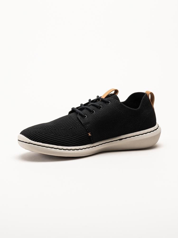 Clarks - Step Urban Mix G - Svarta textilskor