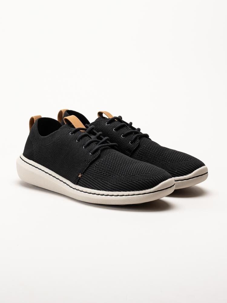Clarks - Step Urban Mix G - Svarta textilskor