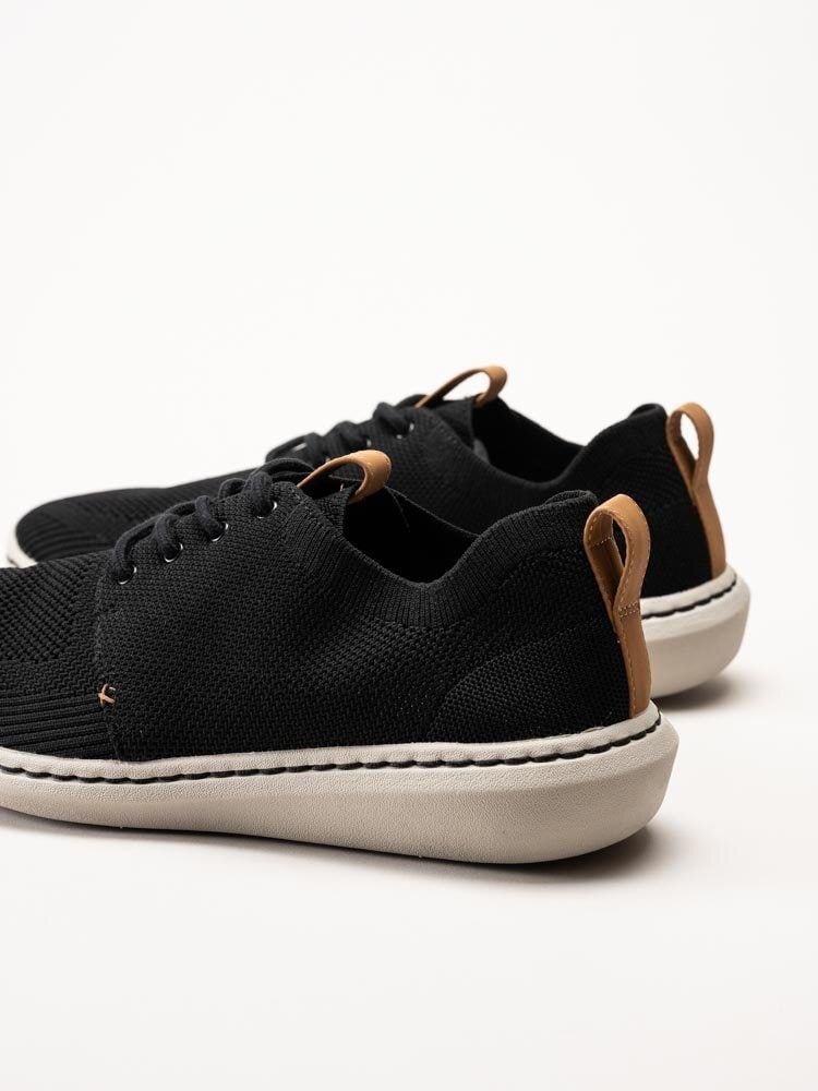 Clarks - Step Urban Mix G - Svarta textilskor