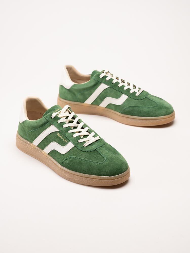 Gant Footwear - Cuzmo Sneaker - Gröna sneakers i mocka