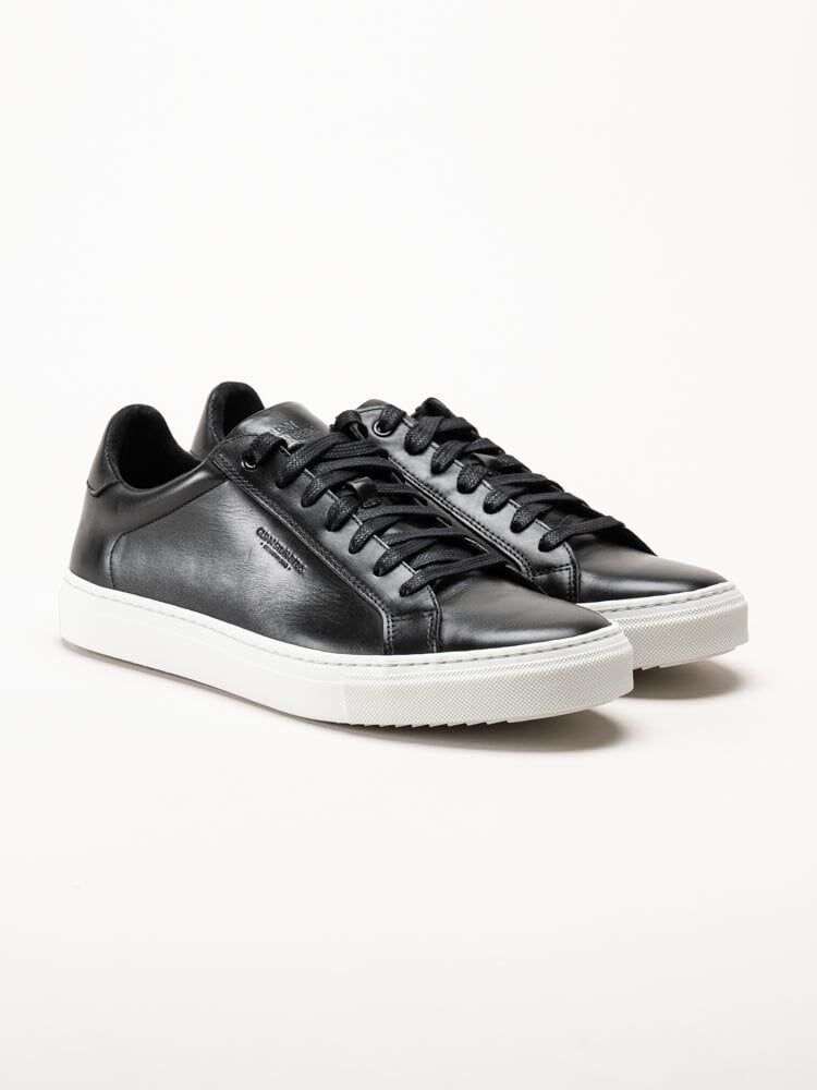 Strömberg - Arezzo leather - Svarta sneakers i skinn