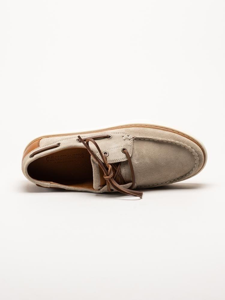 Strömberg - Riviera - Beige lågskor i mocka