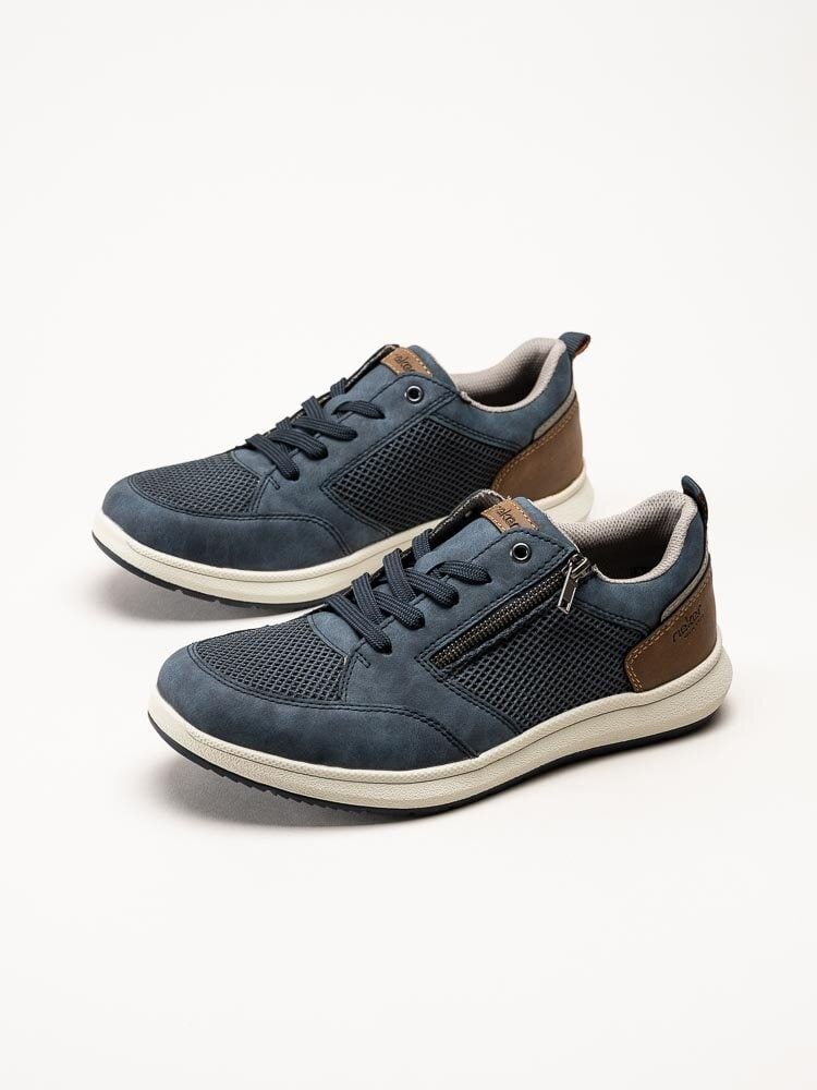 Rieker - Blå promenadskor