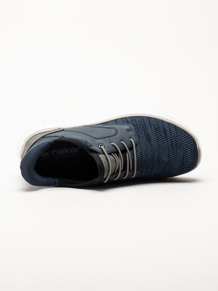 Rieker - Blå slip on skor i mesh