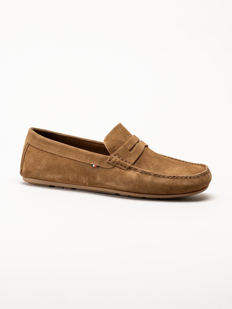 Tommy Hilfiger - Casual Hilfiger Suede Driver - Bruna loafers i mocka