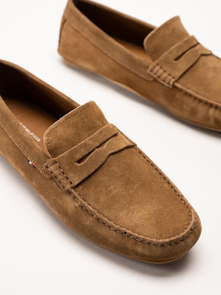 Tommy Hilfiger - Casual Hilfiger Suede Driver - Bruna loafers i mocka