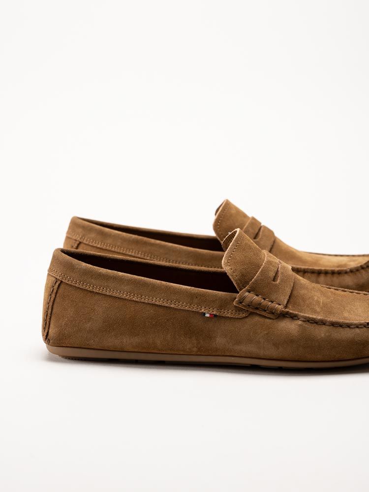 Tommy Hilfiger - Casual Hilfiger Suede Driver - Bruna loafers i mocka