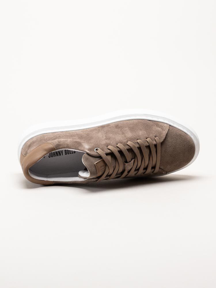 Johnny Bulls - Mörkbruna sneakers i mocka
