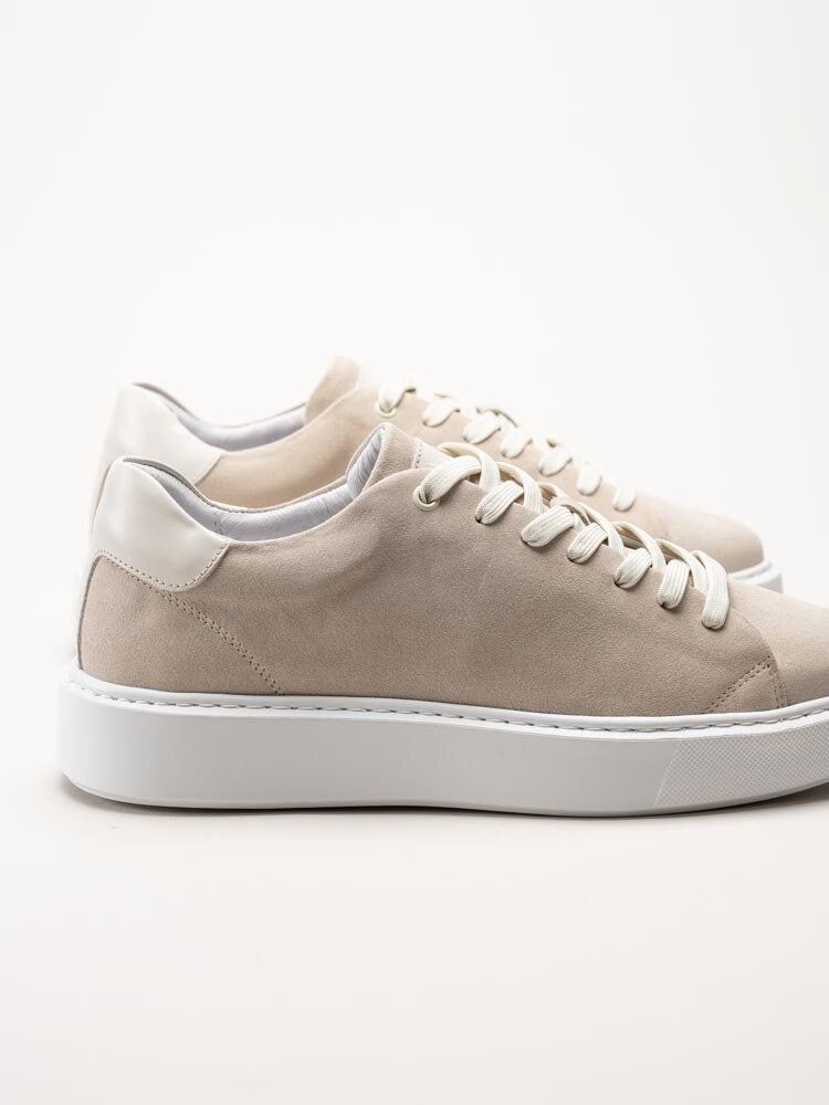 Johnny Bulls - Beige sneakers i mocka