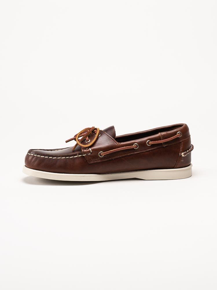 Sebago - Portland Waxed - Bruna seglarskor i vaxat skinn
