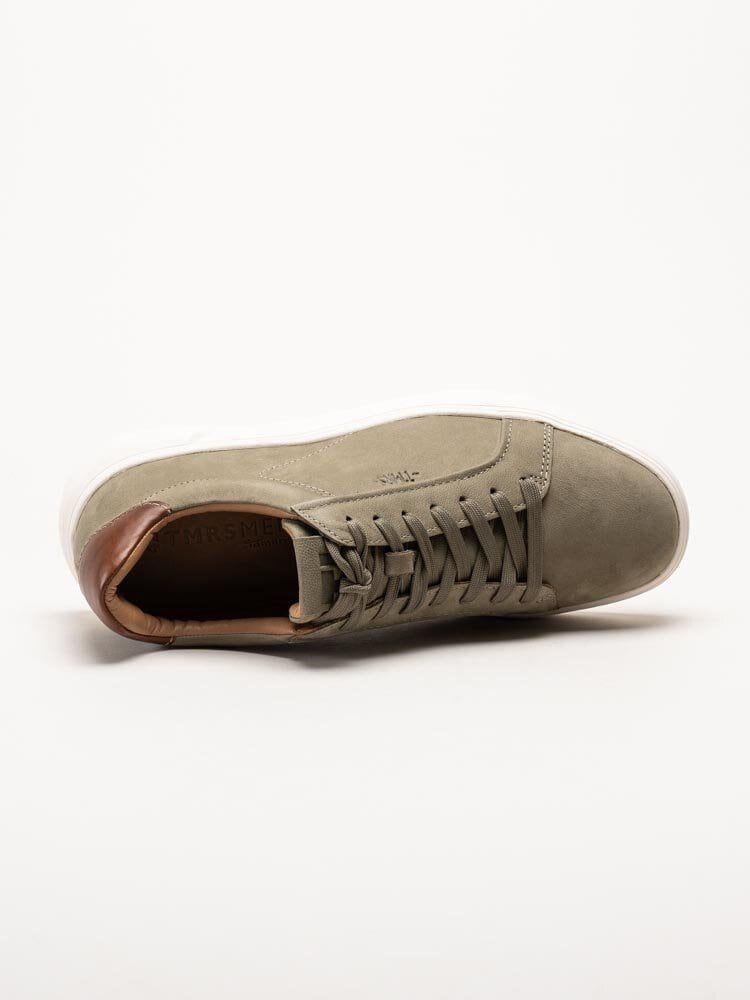 Tamaris Men - Gröna sneakers i nubuck
