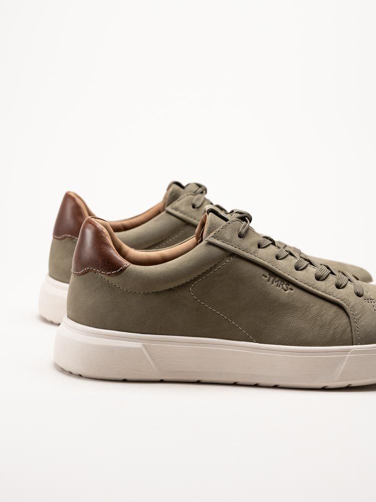 Tamaris Men - Gröna sneakers i nubuck