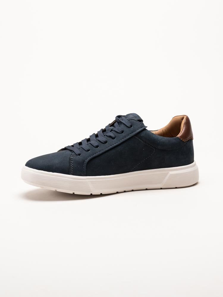 Tamaris Men - Blå sneakers i nubuck