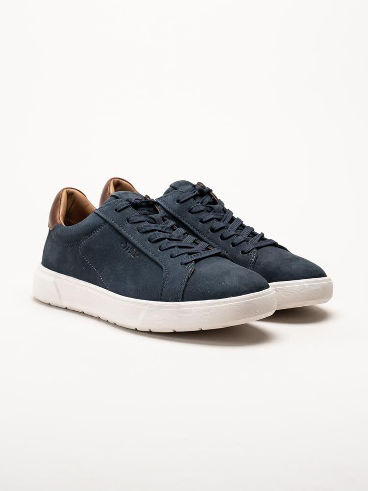 Tamaris Men - Blå sneakers i nubuck