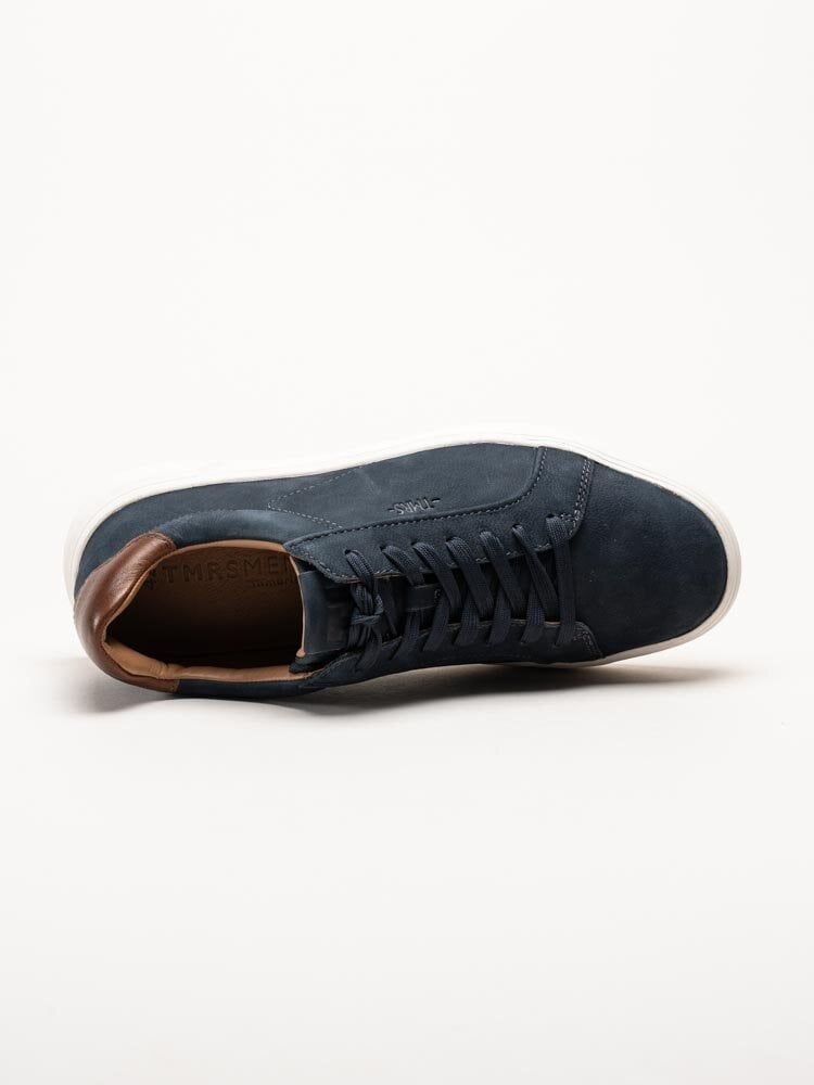 Tamaris Men - Blå sneakers i nubuck