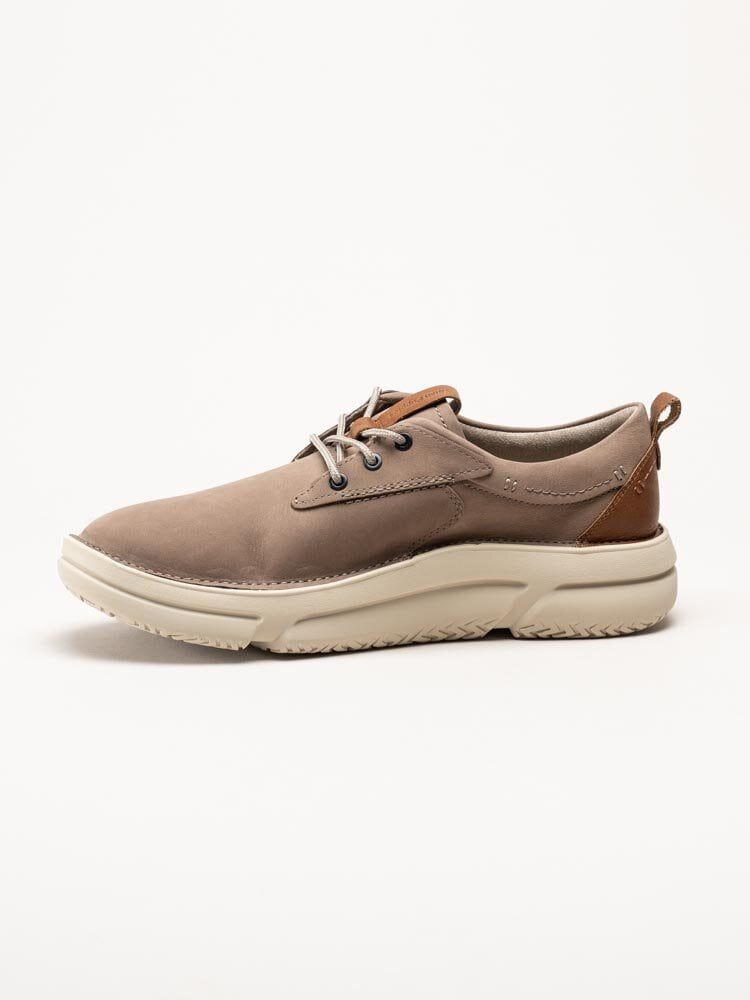 Hush Puppies - Mens Baylor - Beige promenadskor i nubuck