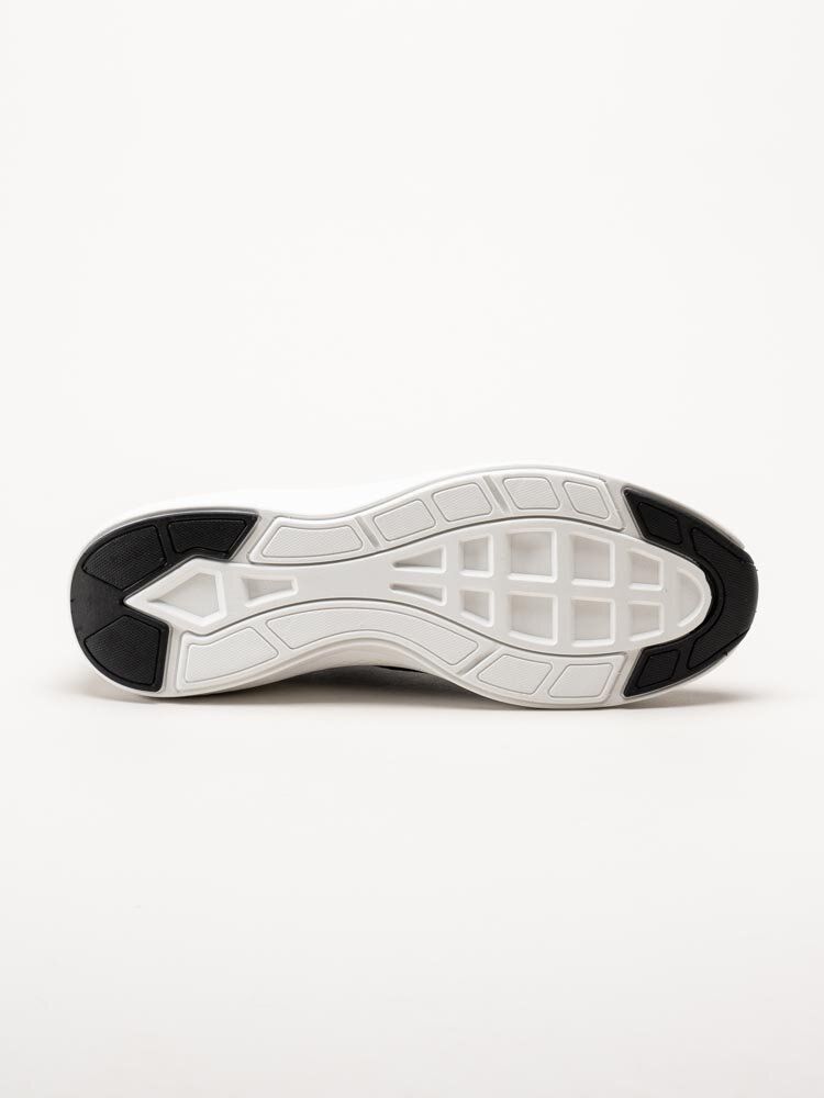 Exani - Ease M - Svarta slip on skor i textil