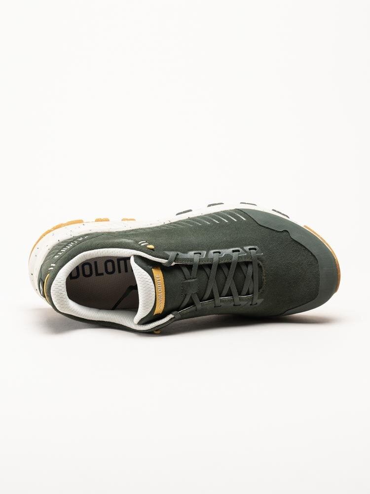 Dolomite - Carezza leather Mens - Gröna promenadskor i mocka