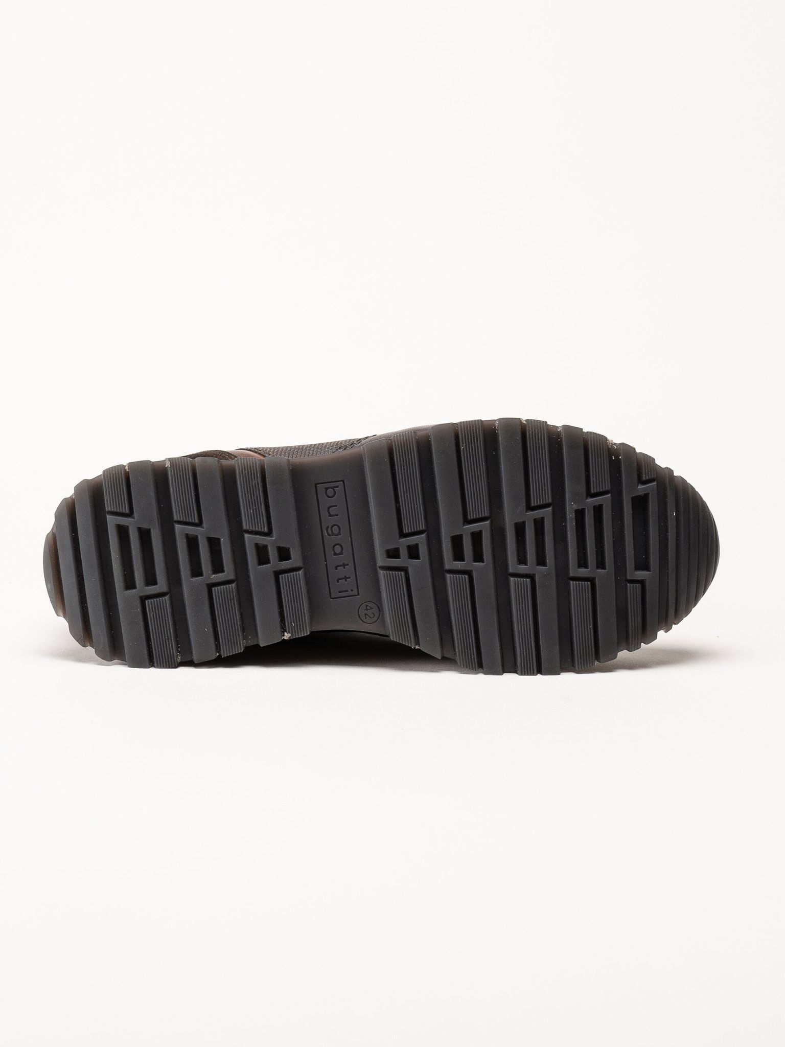 Bugatti - Philip - Mörkbruna sneakers i skinn