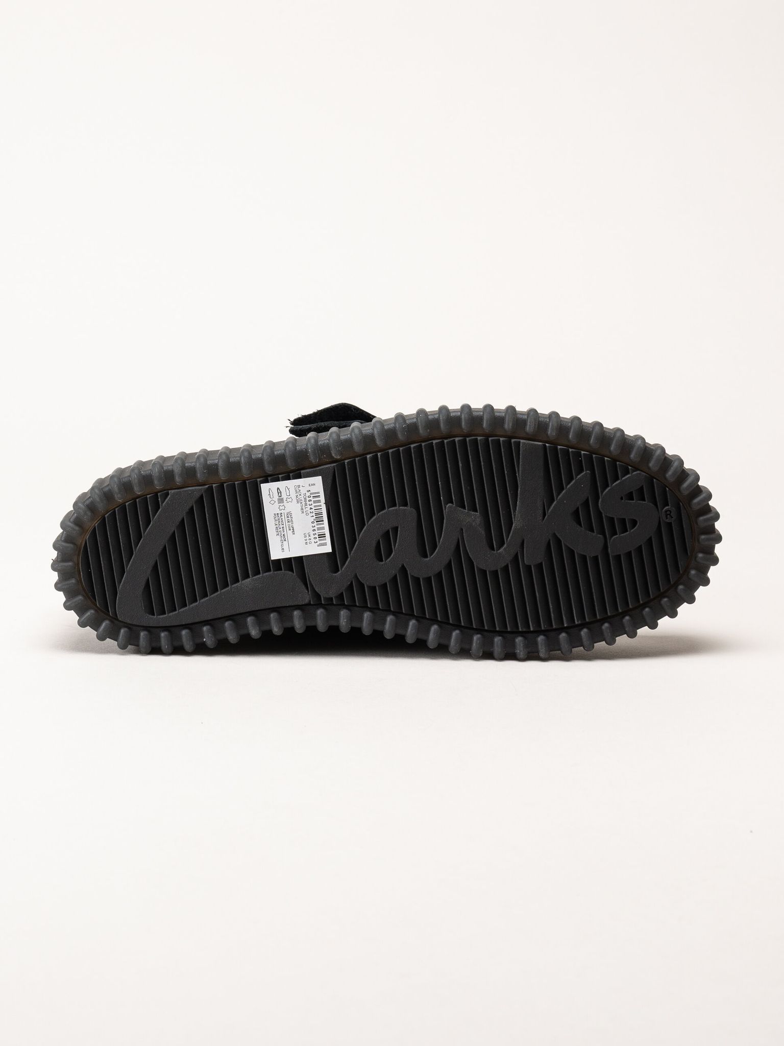 Clarks - Torhill Lo G - Svarta snörskor i skinn