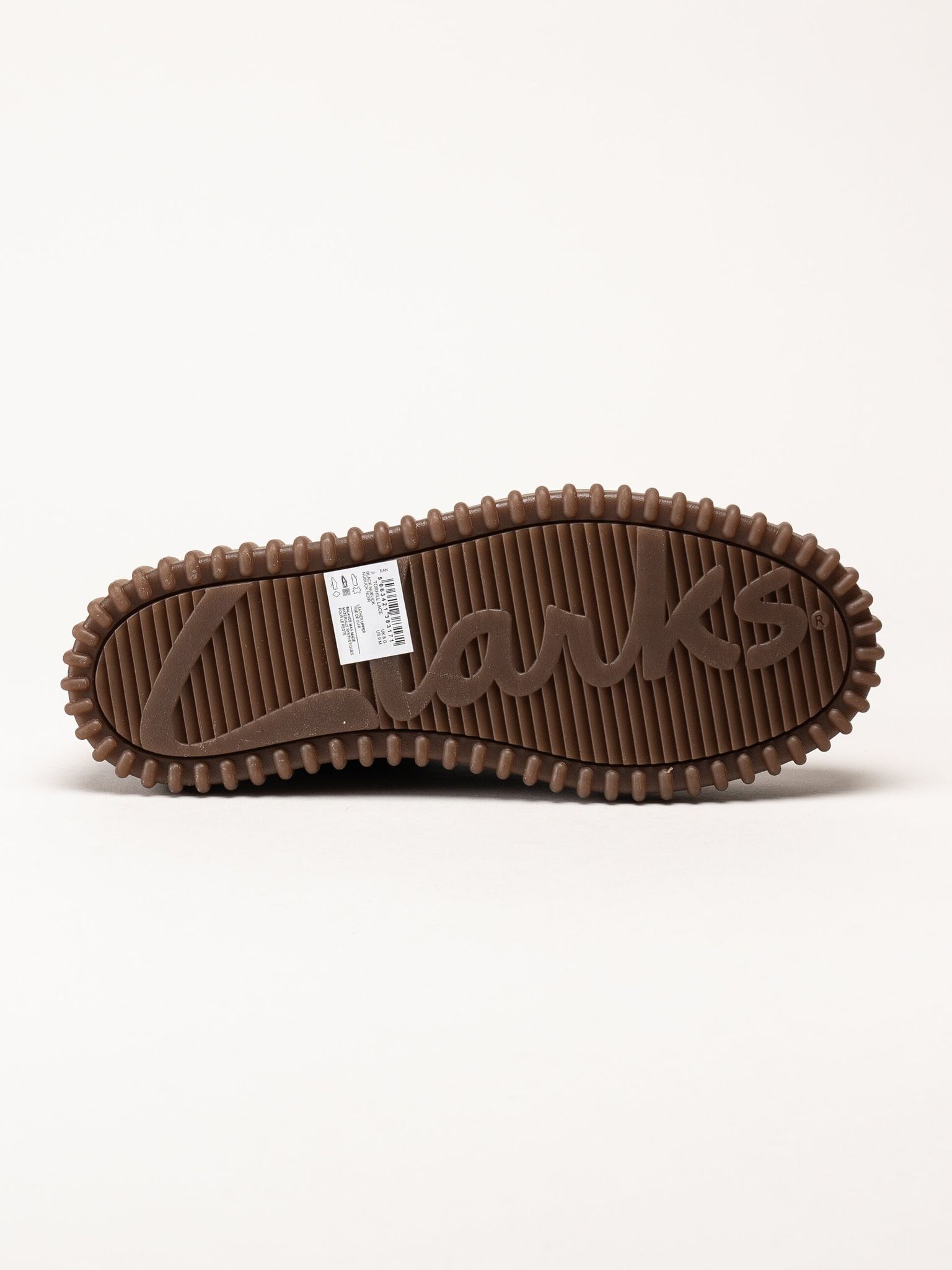 Clarks - Torhill Lace G - Svarta snörskor i nubuck och mocka