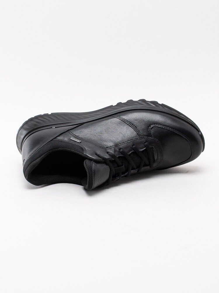 Ecco - Exostride Low GTX - Svarta promenadskor med Gore-Tex