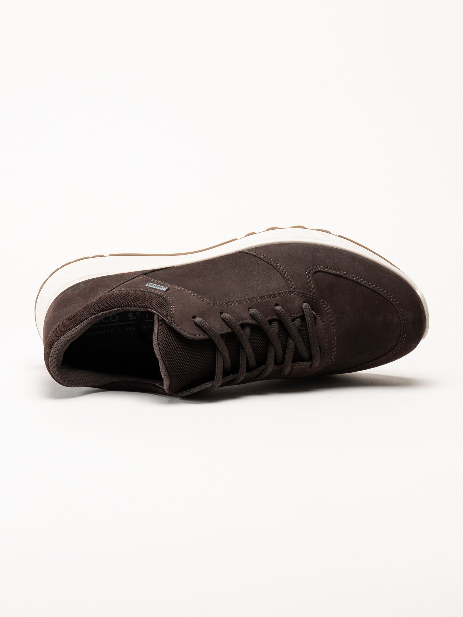 Ecco - Exostride Low GTX - Bruna promenadskor med Gore-Tex