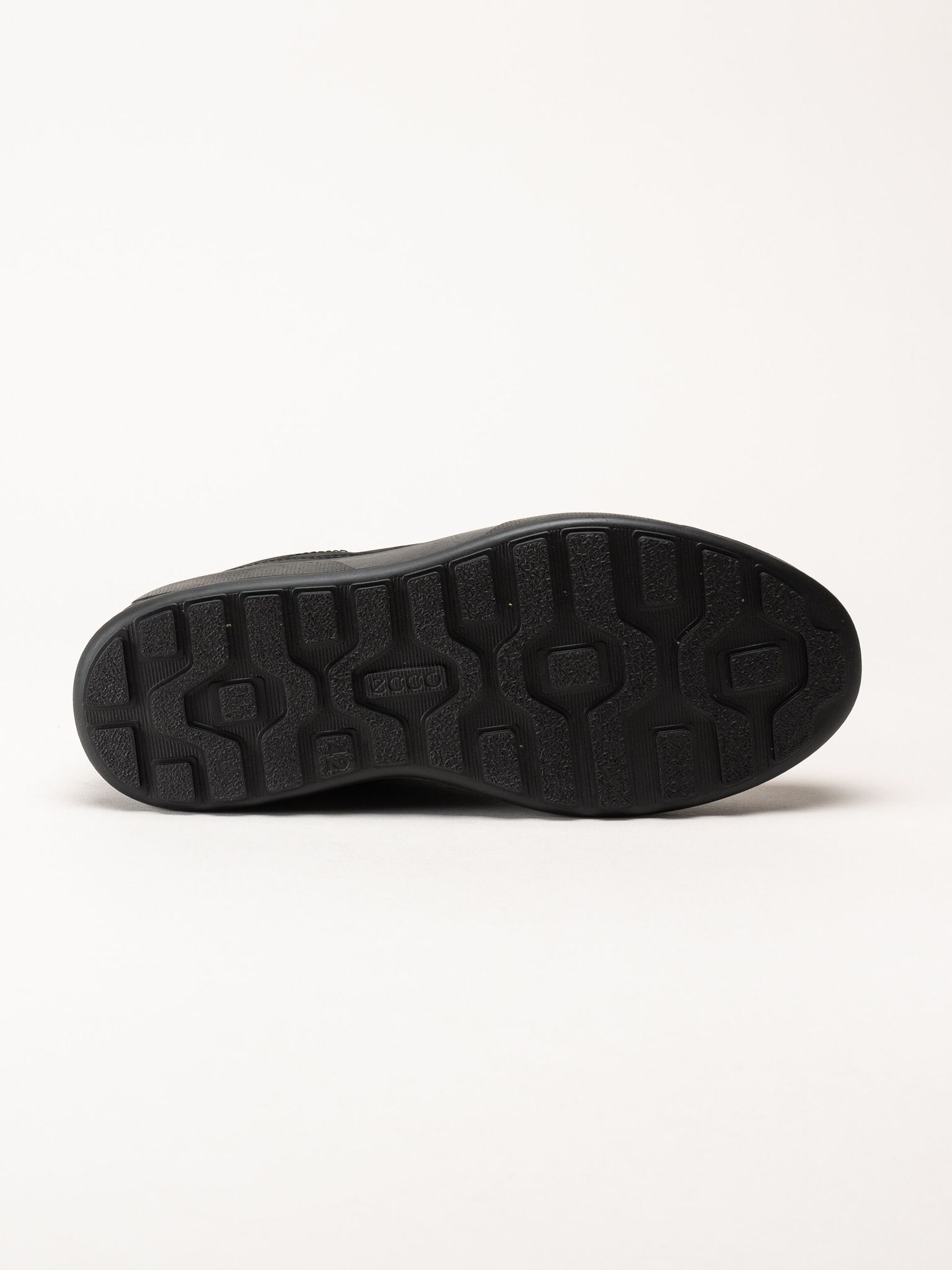 Ecco - Byway 2.0 Shoe WP - Svarta promenadskor i oljat skinn