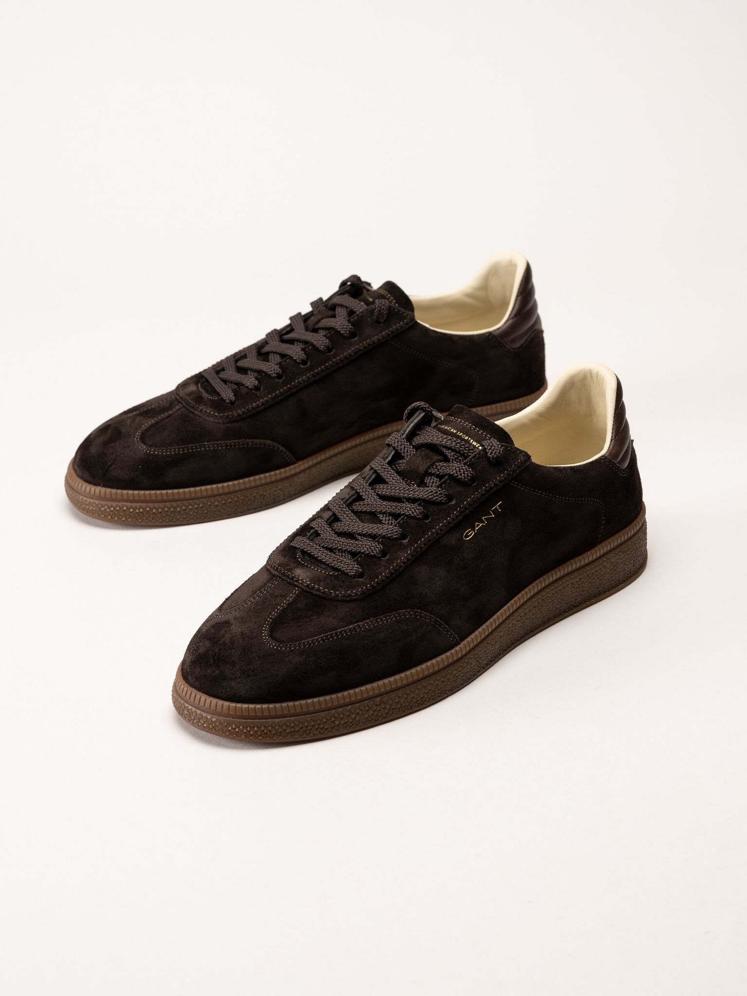 Gant Footwear - Cuzmo sneaker - Bruna sneakers i mocka