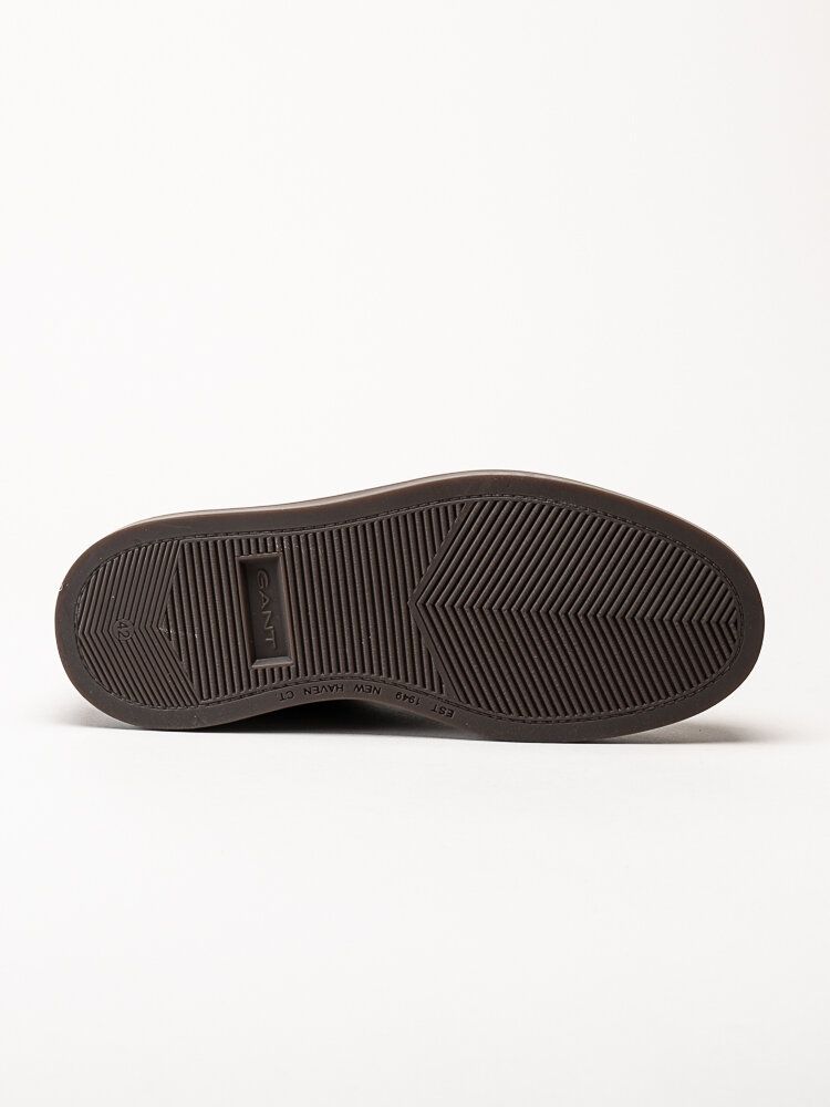 Gant Footwear - Kinzoon low lace - Svarta mockaskor med snörning