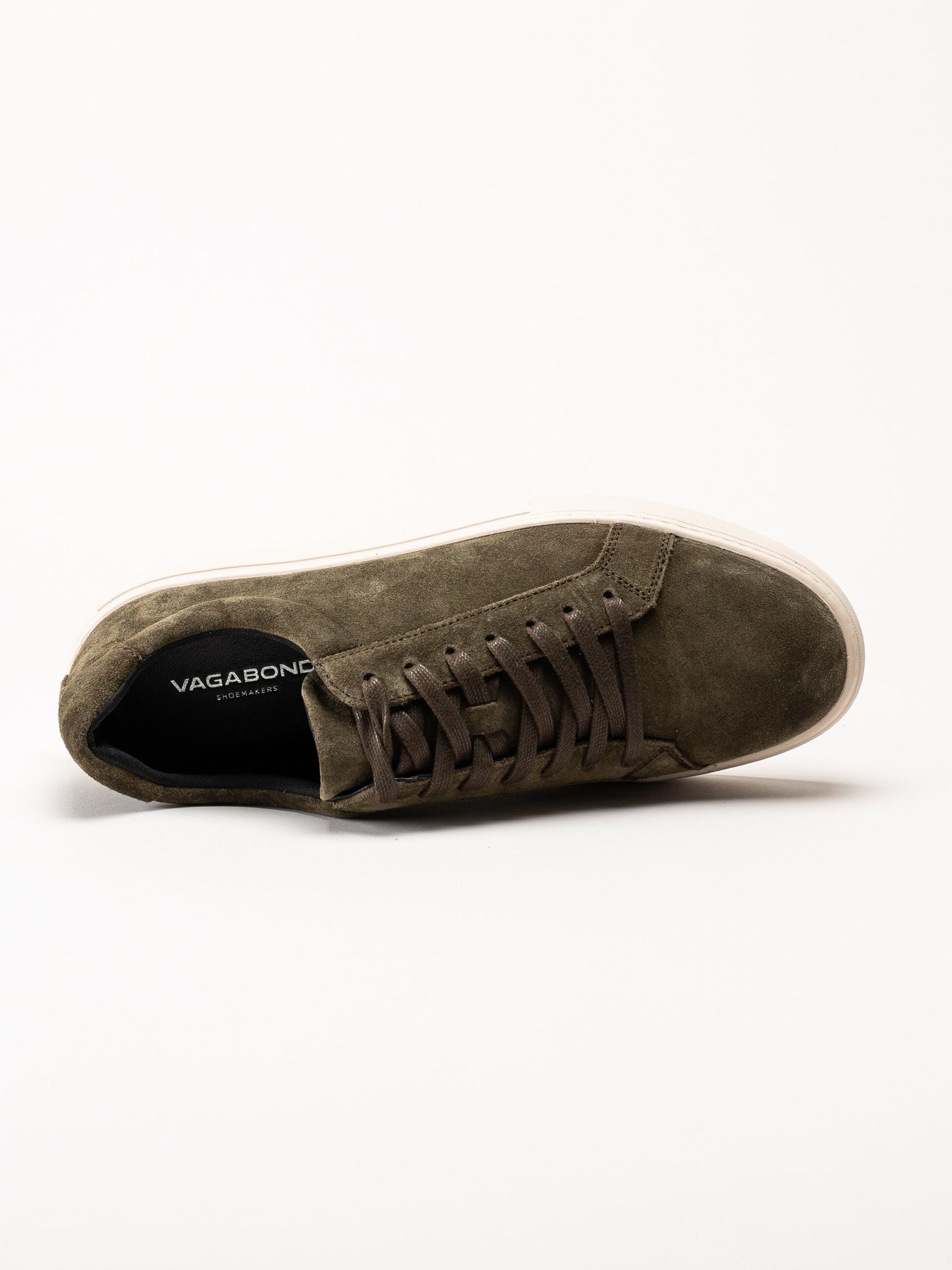 Vagabond - Paul 2.0 - Gröna sneakers i mocka