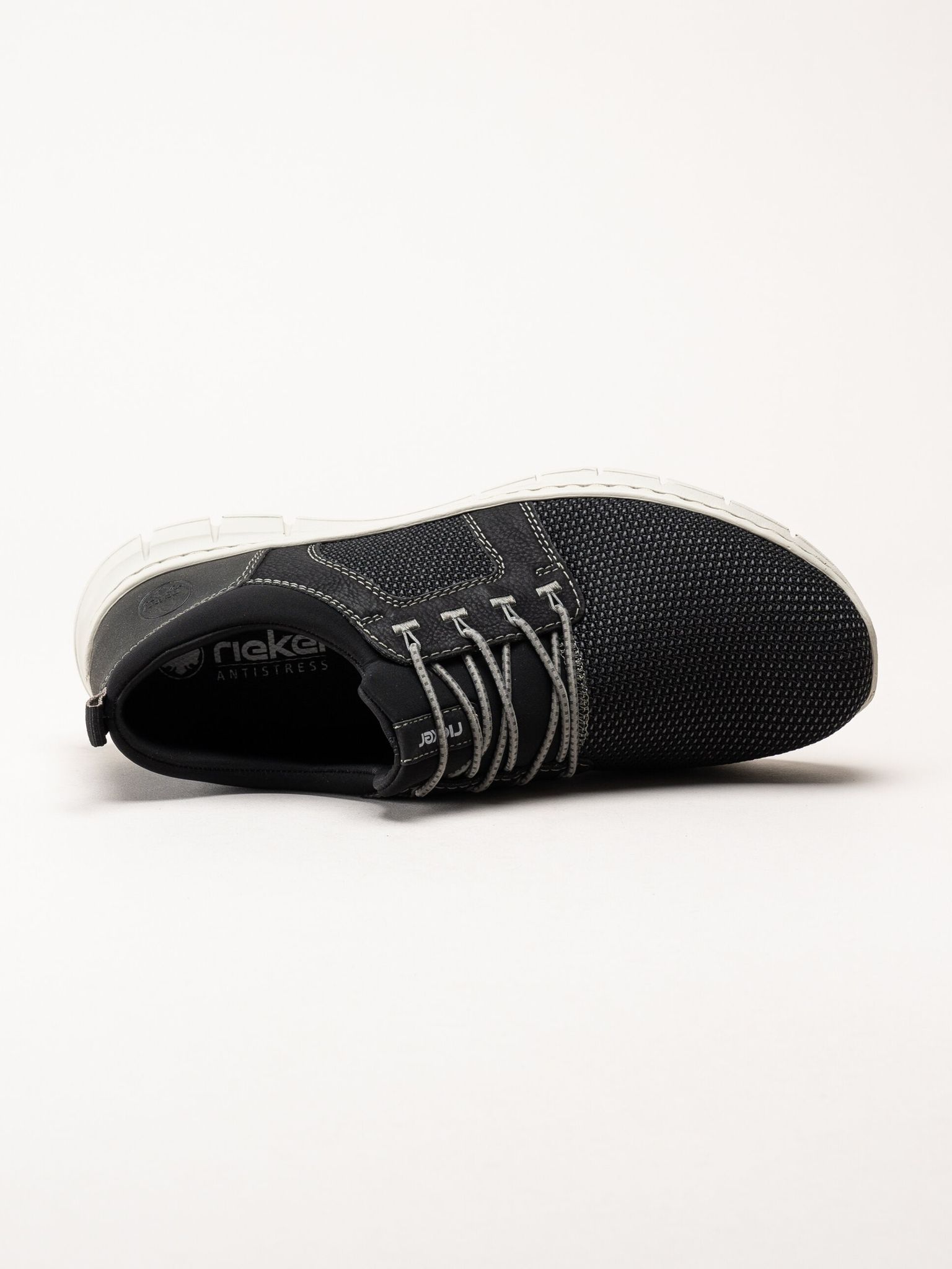 Rieker - Svarta sportiga slip on skor
